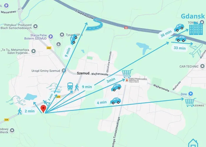 Lägenhet Nawypasie With Sauna Beautiful Garden Sup Board And Just 30 Minutes From Gdansk And Gdynia Szemud