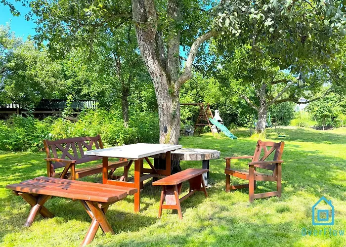 Lägenhet Nawypasie With Sauna Beautiful Garden Sup Board And Just 30 Minutes From Gdansk And Gdynia